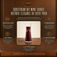Equestrian Bit Wine Carafe