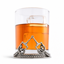 Equestraian D-Ring Snaffle Horse Bit Old Fashion Bar Glass
