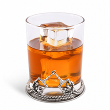 Equestraian D-Ring Snaffle Horse Bit Old Fashion Bar Glass