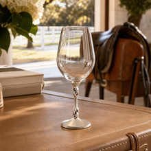 Equestrian Bit Wine Glass