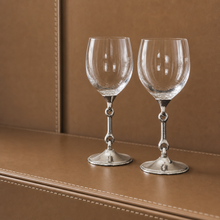 Equestrian Bit Wine Glass