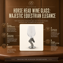 Horse Head Wine Glass