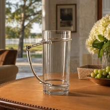 Horse Bit Glass Pitcher