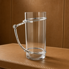 Horse Bit Glass Pitcher