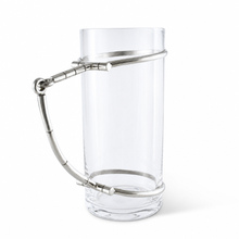 Horse Bit Glass Pitcher