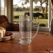 Horse Bit Glass Pitcher
