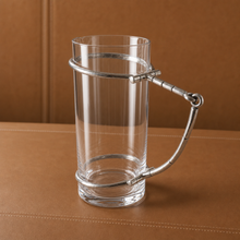 Horse Bit Glass Pitcher