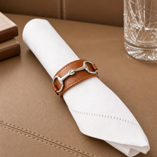 Bit Vegan Leather Napkin Ring