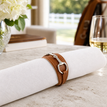 Bit Vegan Leather Napkin Ring
