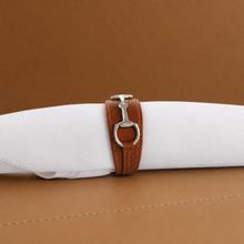 Bit Vegan Leather Napkin Ring