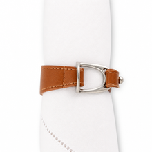Stirrup Vegan Leather Napkin Ring