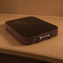 Premium Genuine Leather Bit Serving Tray – Perfect for Entertaining
