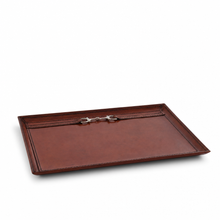 Premium Genuine Leather Equestrian Bit Catchall Tray