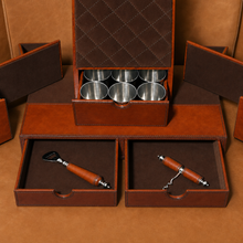 Leather Stirrup Handle  Bar Case