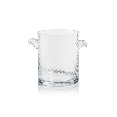 Bagatelle Swirl Glass Ice Bucket, 7