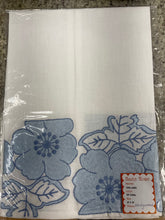 Wedgewood tip towels blue