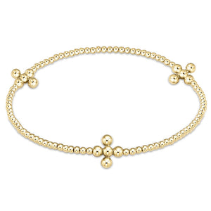 CROSS PATTERN BRACELET-BSCGP2CLSCG3 : 2MM