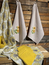 SUNFLOWERS - KITCHEN TOWEL POMELO