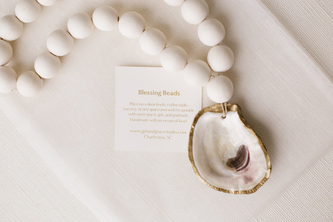 Petite Blessing Beads-White