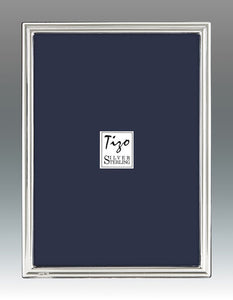 Slim Grooved 925 Sterling Silver Frame 4x6
