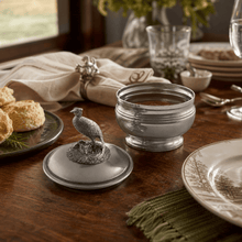 Pewter Pheasant Sauce Bowl
