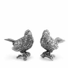 Pewter Song Birds Salt & Pepper Set