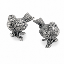 Pewter Song Birds Salt & Pepper Set