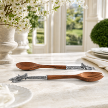 Song Bird Salad Server Set
