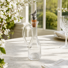 Cruet Bottle with Song Bird Cork Stopper