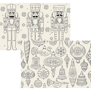 Christmas Coloring Placemat