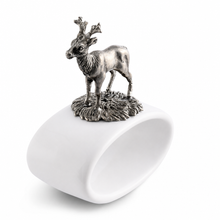 Deer Stoneware Napkin Ring