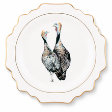 Norwood Narragansett Turkey Bone China Scallop Dinner Plate