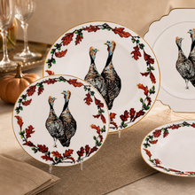 Norwood Narragansett Turkey Bone China Round  Dinner Plate
