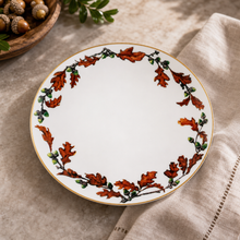 Norwood Acorn Bone China Round Salad Plate