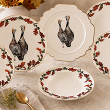 Norwood Acorn Pattern Bone China Soup Plate