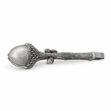 Pewter Acorn Pattern Nut / Sugar Tongs