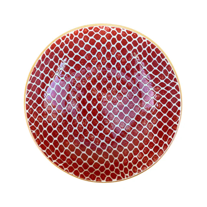 Medium server bowl taj poppy-9247107