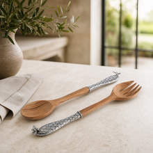 Little Bees Salad Server Set