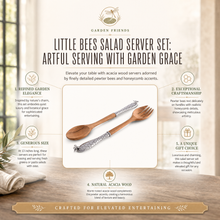 Little Bees Salad Server Set