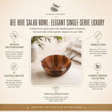 Bee Hive Salad Bowl - Single Serve