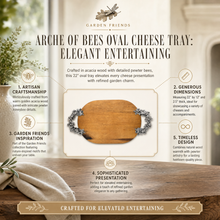 Arche of Bee Oval Cheese Tray