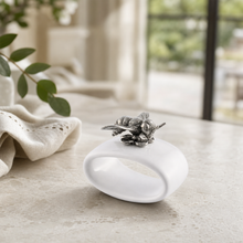 Bee Stoneware Napkin Ring
