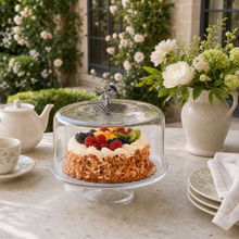 Honey Bee Glass Covered Cake / Dessert Stand