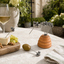 Hive of Bees Cheese Pick Set