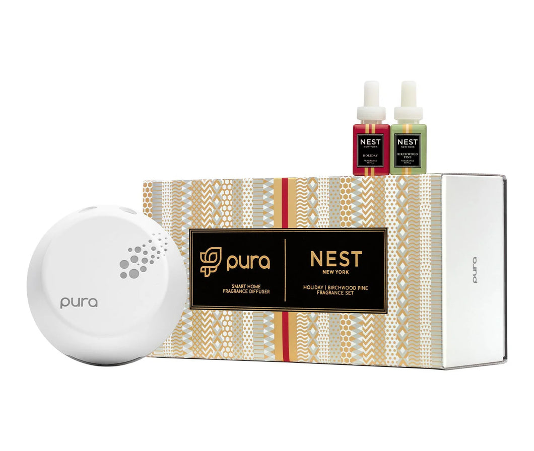Festive NEST x Pura 3 Smart Home Fragrance Diffuser Set