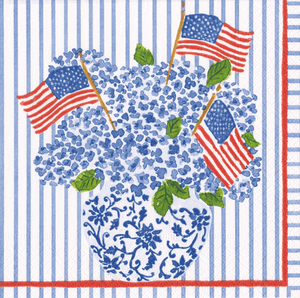 Flags And Hydrangeas Collection