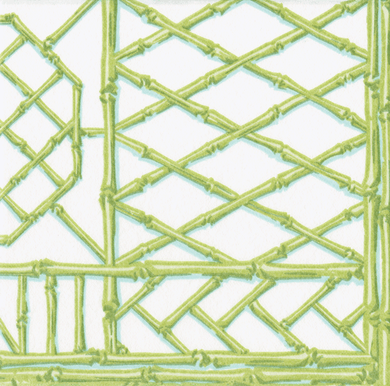 Bamboo Screen Moss Green Collection