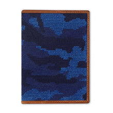 Passport Case-Navy Camo