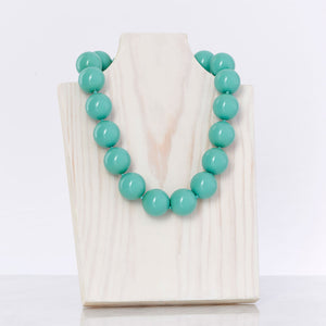 Pearl Cooling Necklace-Turquoise : 20"