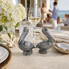 Pewter Pelicans Salt & Pepper Set
